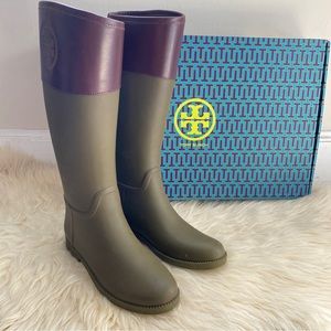 💯% Authentic Tory Burch Rain Boots